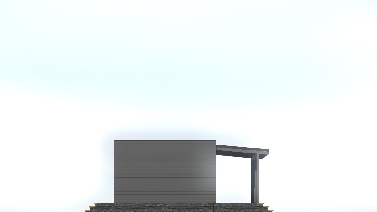 Проект дома из clt панелей «Контио»